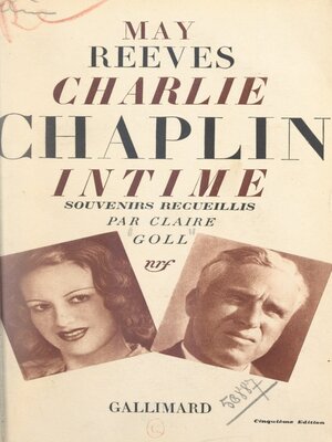 cover image of Charlie Chaplin intime